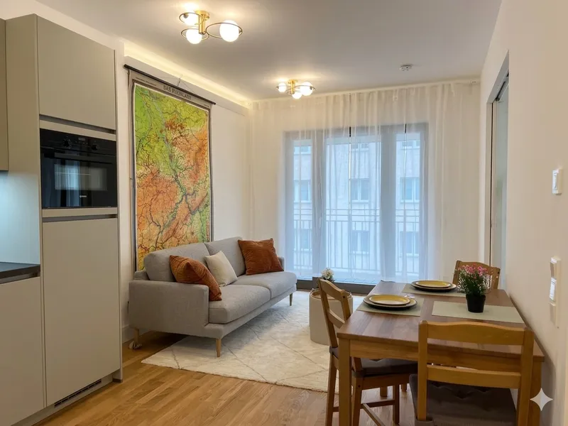 Stilvolle Neubauwohnung mit Balkon in Berlin-Mitte - voll ausgestattet & bezugsfertig — photo 1